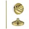 Silver and Golden Telescoping Al Flag Pole With US Flag, Ball and Eagle
